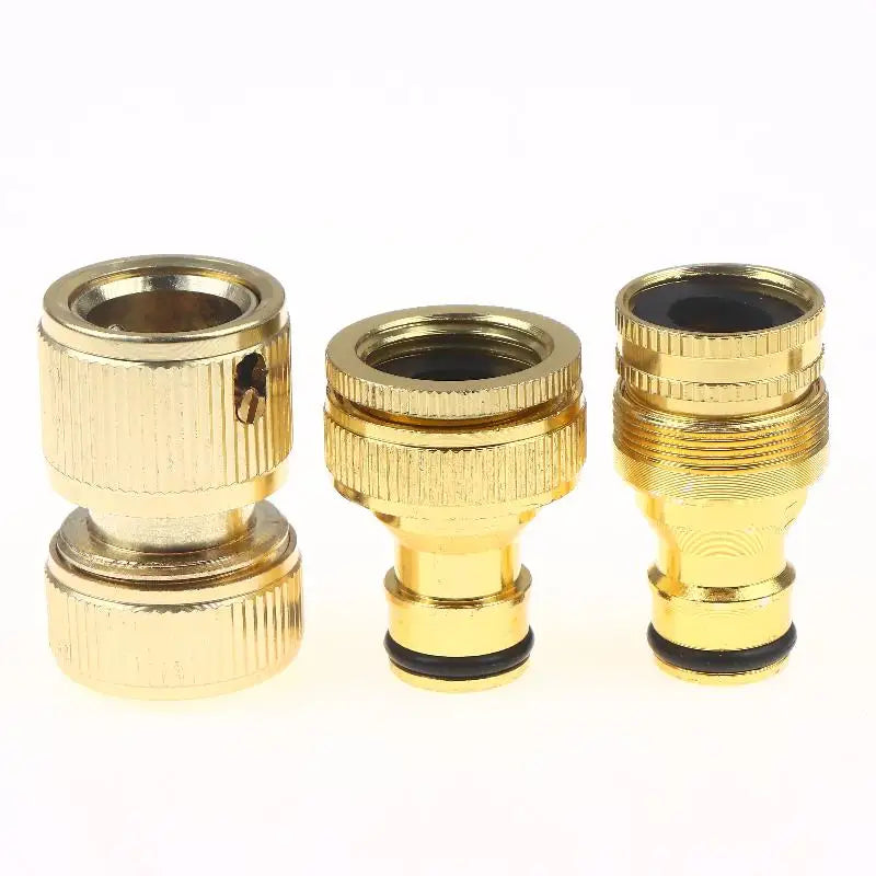 Garden Hose Fast Connect 2pcs – Aluminum Tap Hose Fittings Hose Tap Fittings Nixie