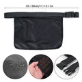 Tennis Ball Waist Bag – Adjustable Sweatproof Oxford Mesh Pouch Sports Waist Bag Nixie black 1pc