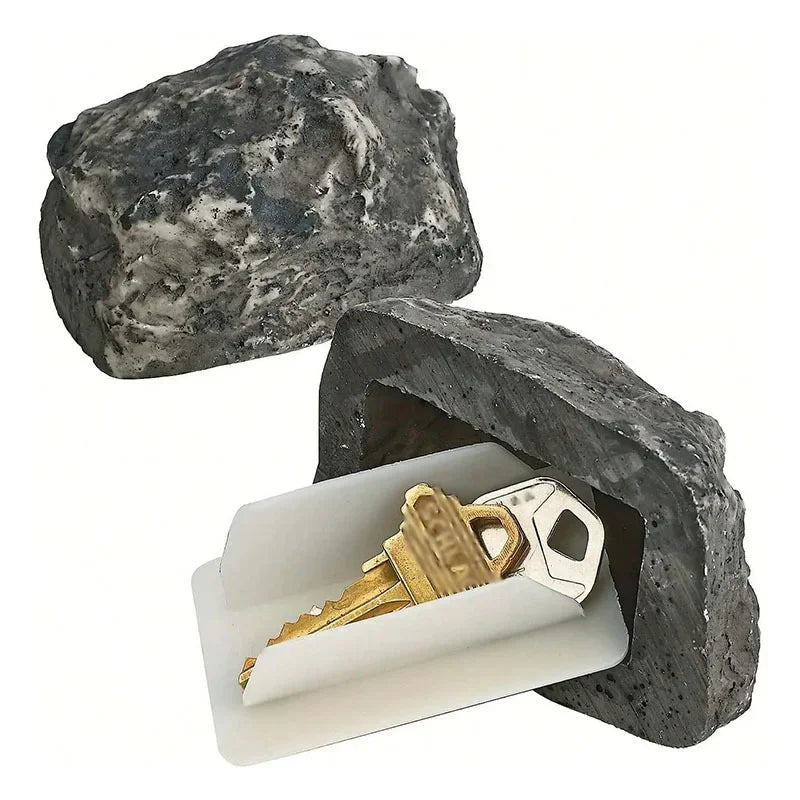 Fake Rock Key Hider – Outdoor Hidden Stone Key Box Hidden Key Box Nixie 1PC