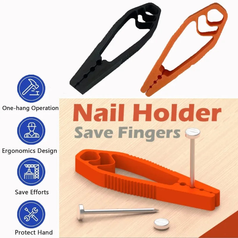 Portable Nail Fixer Pliers – Woodworking Finger Guard Tool Nail Holder Plier Nixie