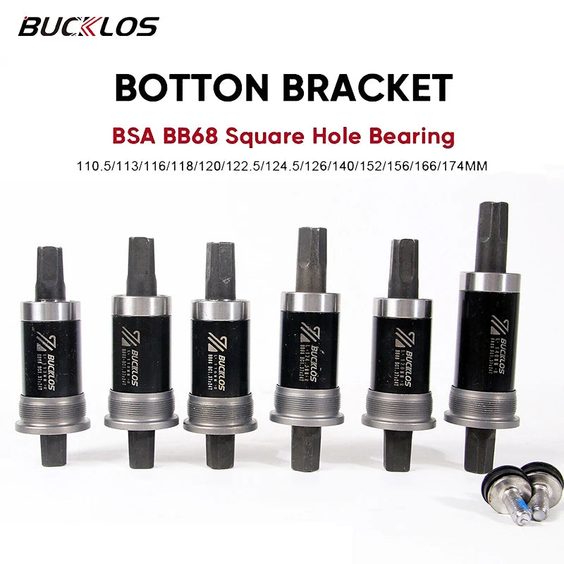 BUCKLOS BSA BB68 Bike Bottom Bracket MTB Road E-Bike Crankset Bike Bottom Bracket Nixie