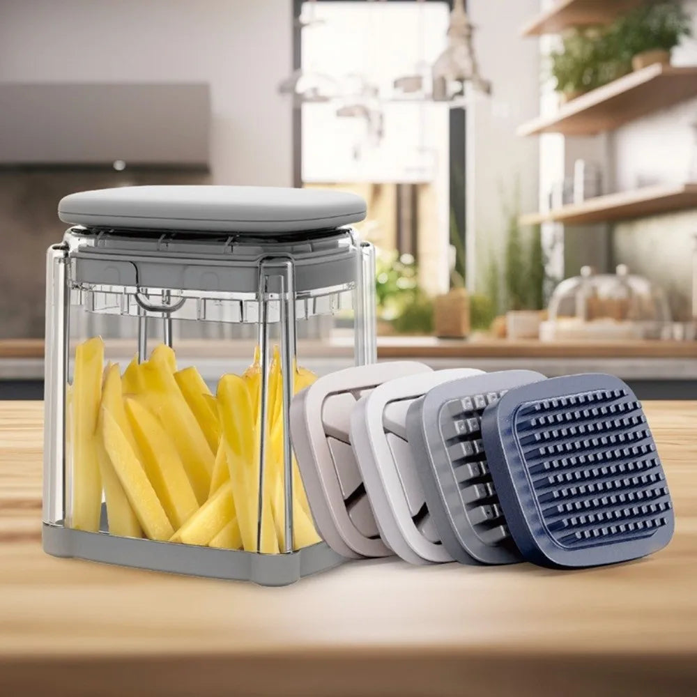 Stainless Steel French Fry Cutter & Vegetable Slicer Vegetable Fry Cutter Nixie