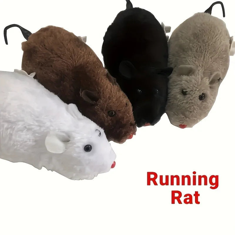 Lifelike Plush Mouse Toy for Cats, Dogs & Kids – Random Color Plush Pet Toy Nixie