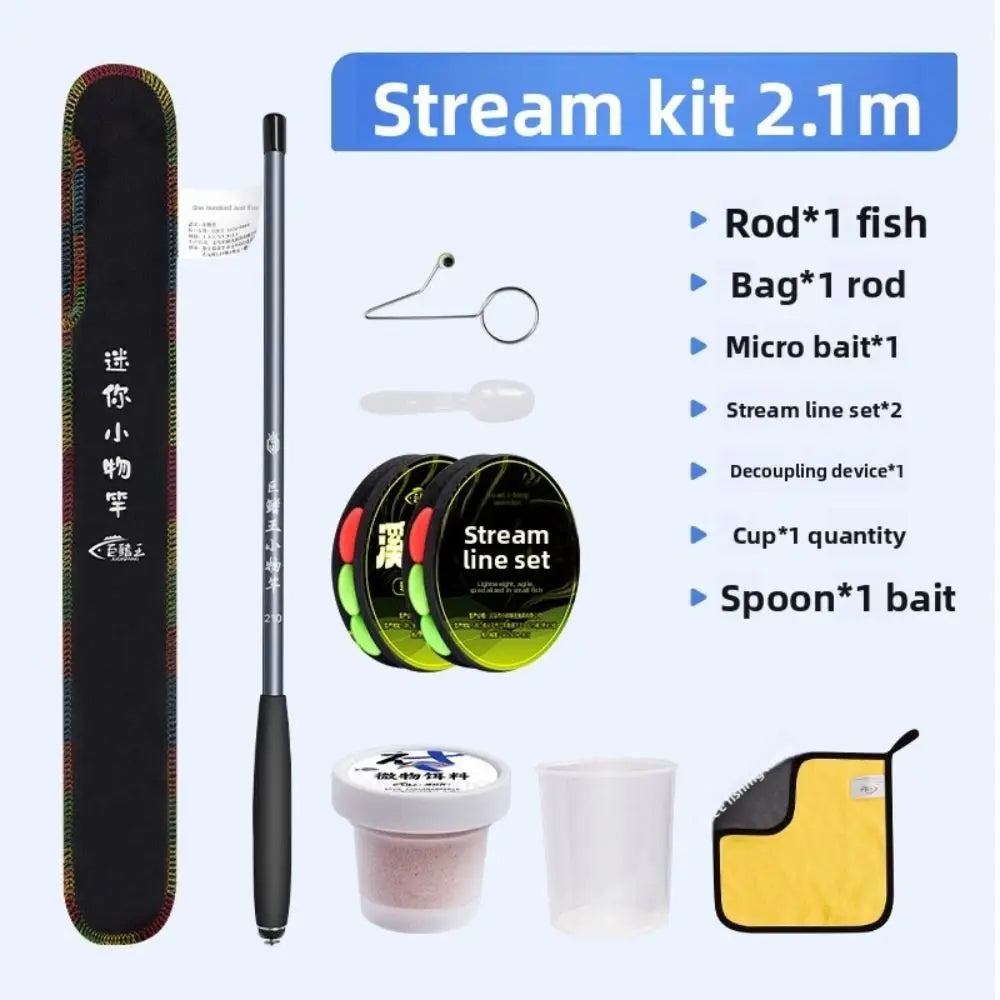 Ultra Light Telescopic Fishing Rod Set – Stream & River