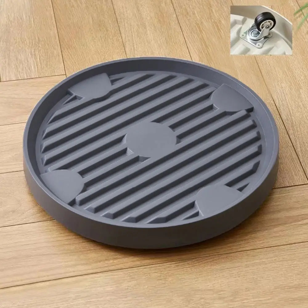 Rolling Plant Saucer with Wheels – Plastic Drip Tray for Pots