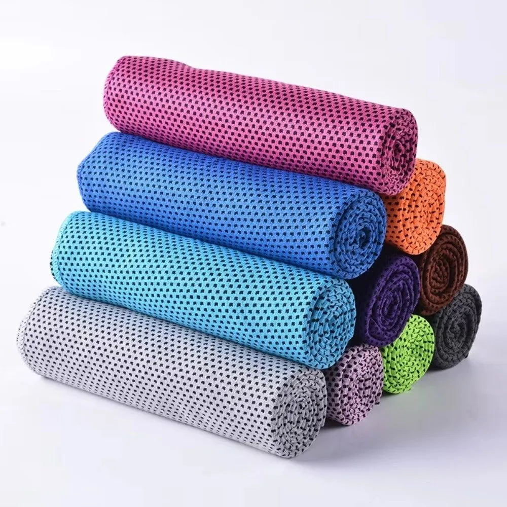 Cooling Towel UPF 50 Quick-Dry Microfiber Sports Towel 100×30cm Cooling Sports Towel Nixie