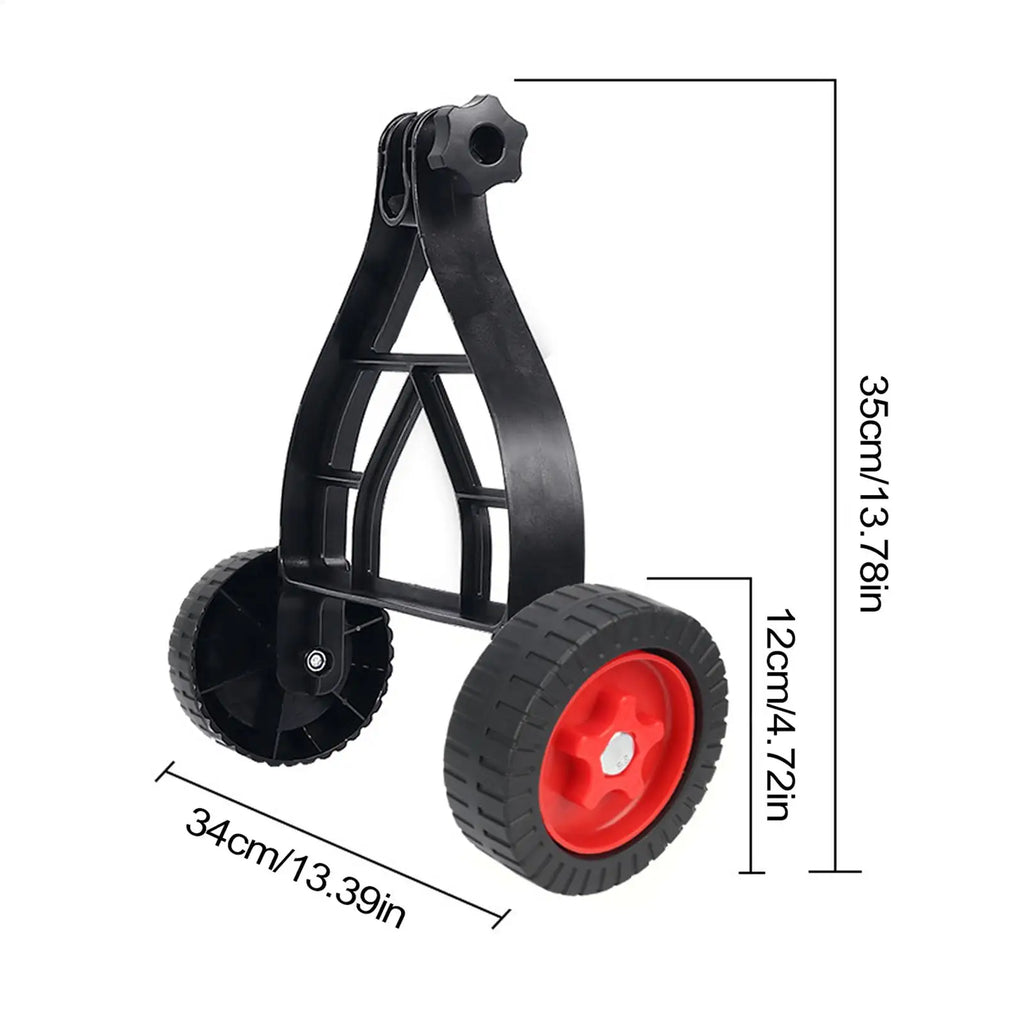Adjustable String Trimmer Wheel Attachment | Universal Lawn Support