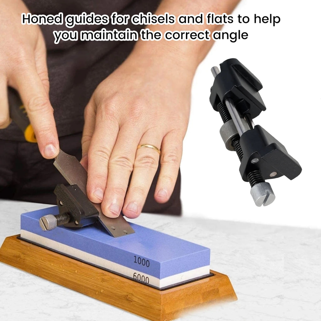 Adjustable Honing Guide – Chisel & Plane Iron Sharpening Jig