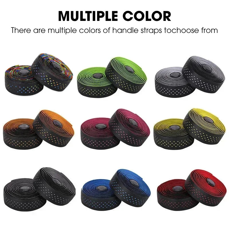 Road Bike Handlebar Tape Anti-Slip PU+EVA Cycling Bar Wrap Bike Handlebar Tape Nixie