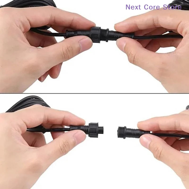 5M IP67 Waterproof Solar Panel Extension Cable – UV Resistant Solar Extension Cable Nixie