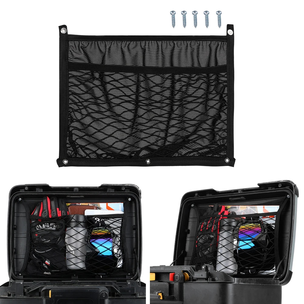 BMW Vario Case Cargo Mesh Net Storage Organizer – GS Models Motorcycle Pannier Organizer Nixie