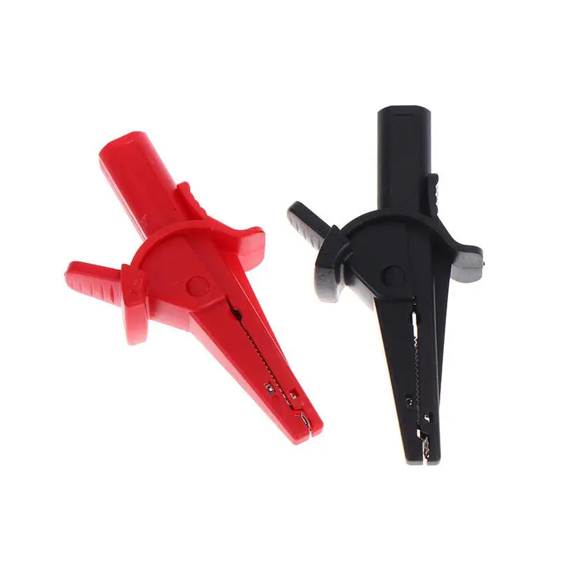 2Pcs Alligator Clips 4mm Banana Socket 1000V Multimeter Accessories Multimeter Test Clips Nixie