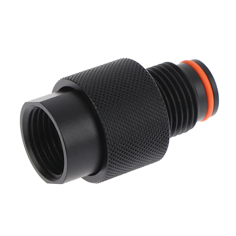HPA CO2 Tank On/Off Valve Saver G1/2-14 Pneumatic Adapter Pneumatic Valve Adapter Nixie