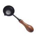Non-Stick Wax Sealing Spoon – Reusable Wood Handle Tool Wax Sealing Tool Nixie Brown