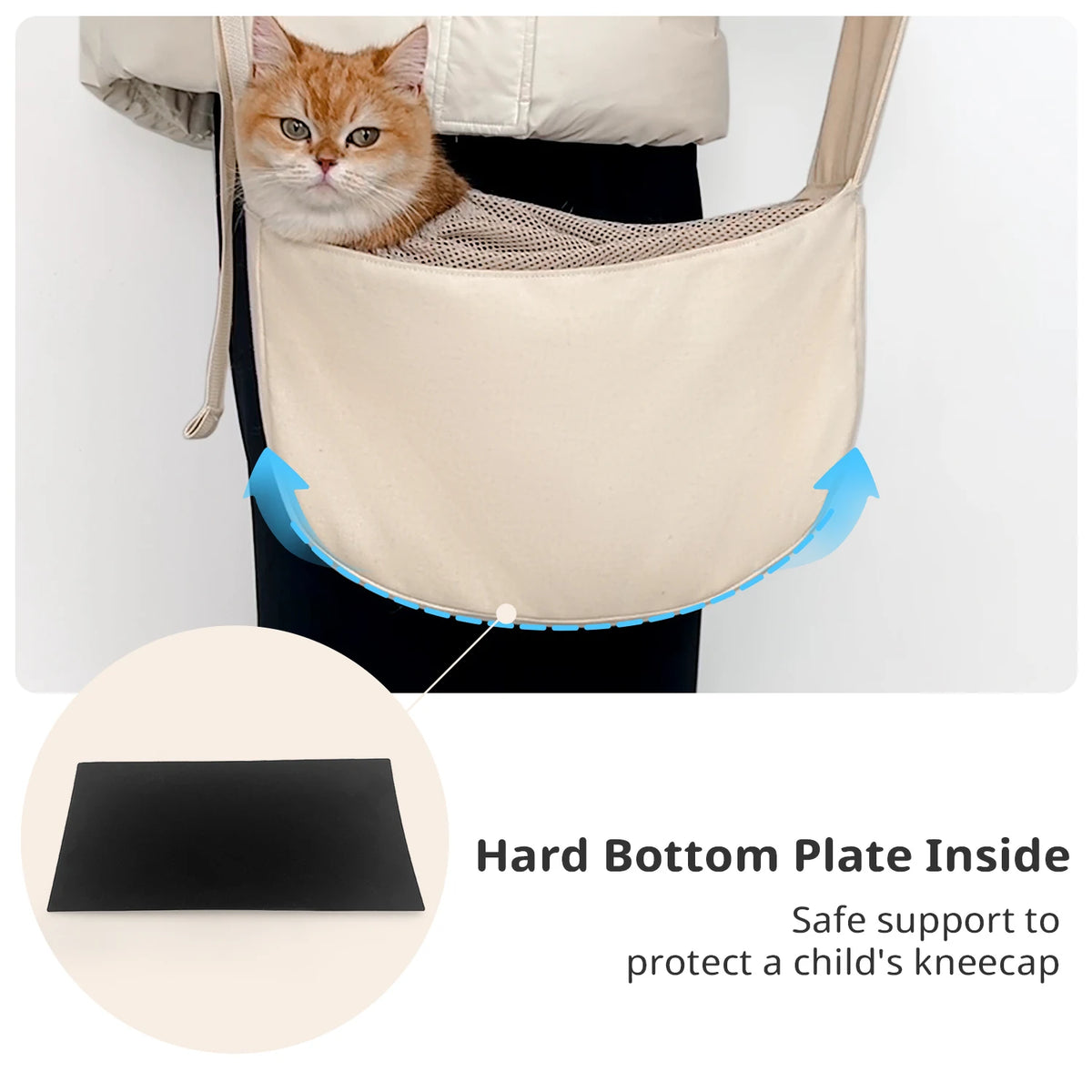 ONECUTE Foldable Pet Carrier Backpack for Small Dogs & Cats Pet Carrier Backpack Nixie