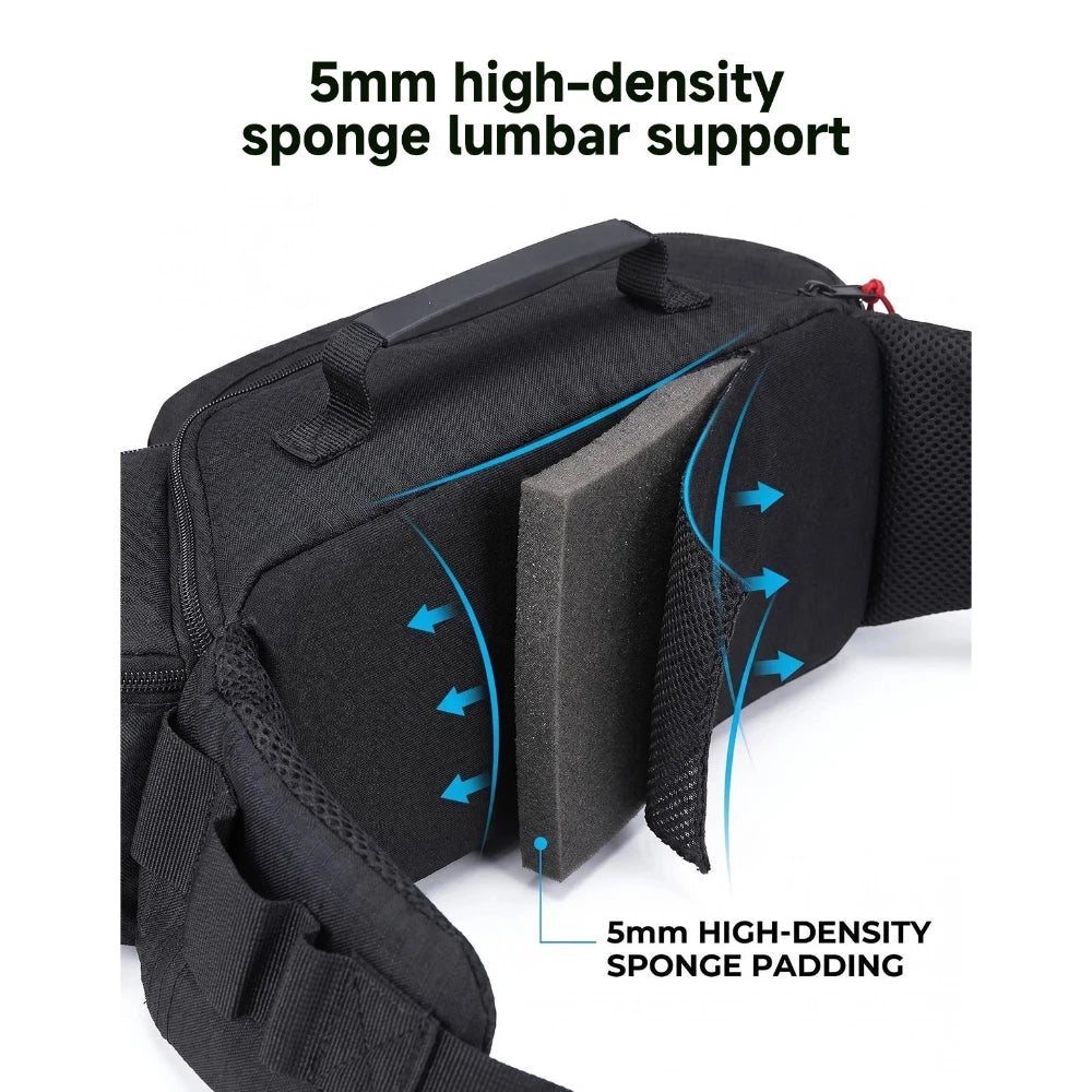 KEMITOUR Motorcycle Waist Bag Multi-Pocket Riding Fanny Pack Riding Fanny Pack Nixie