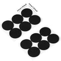 Rubber Chair Leg Pads – Anti-Slip Self-Adhesive Floor Protectors Floor Protector Pads Nixie Round 12PCS