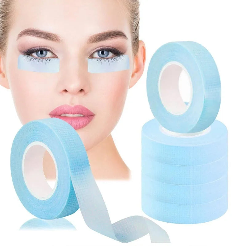 6 Rolls Microporous Fabric Eyelash Extension Tape – 9m Each Eyelash Extension Tape Nixie