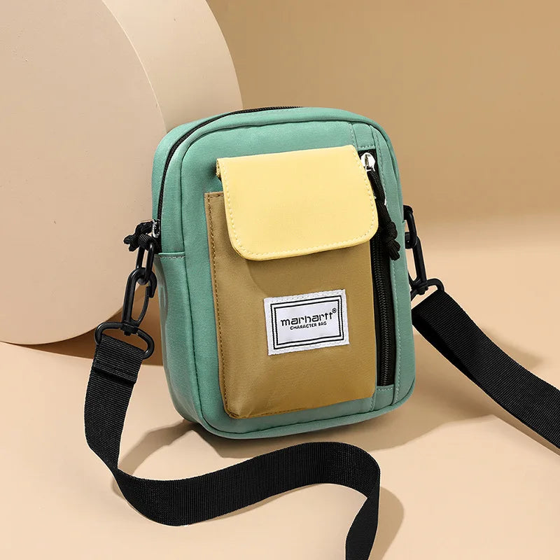 Nixie Lightweight Crossbody Bag for Teens – Oxford Shoulder Bag Crossbody Shoulder Bag Nixie Green