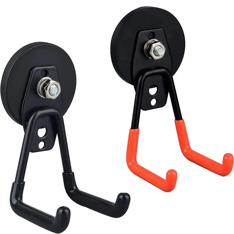Magnetic Garage Hook No-Drill Cast Iron 43mm – Load-Bearing Magnetic Wall Hook Nixie