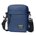 Men's Minimalist Crossbody Bag – Oxford Nylon Shoulder Purse Men's Crossbody Bag Nixie Blue 1pc