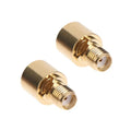SMA Male to Female RF Coaxial Adapter DC-12GHz 50Ω RF Coaxial Adapter Nixie 2Pcs
