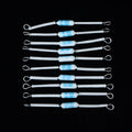 10Pcs Ceramic Thermal Cutoff Fuse 10/15/20A 250V 185°C 230°C Thermal Cutoff Fuse Nixie 20A 185degree 95mm