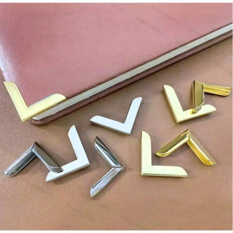 100PCS Metal Corner Guards for Scrapbooking & Photo Albums Craft Corner Guards Nixie
