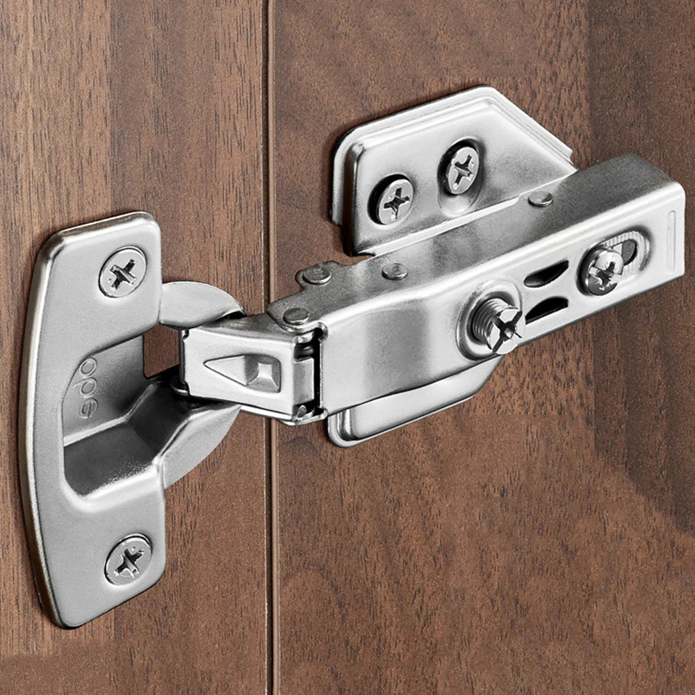 Soft Close Cabinet Hydraulic Hinges – Stainless Steel Damper