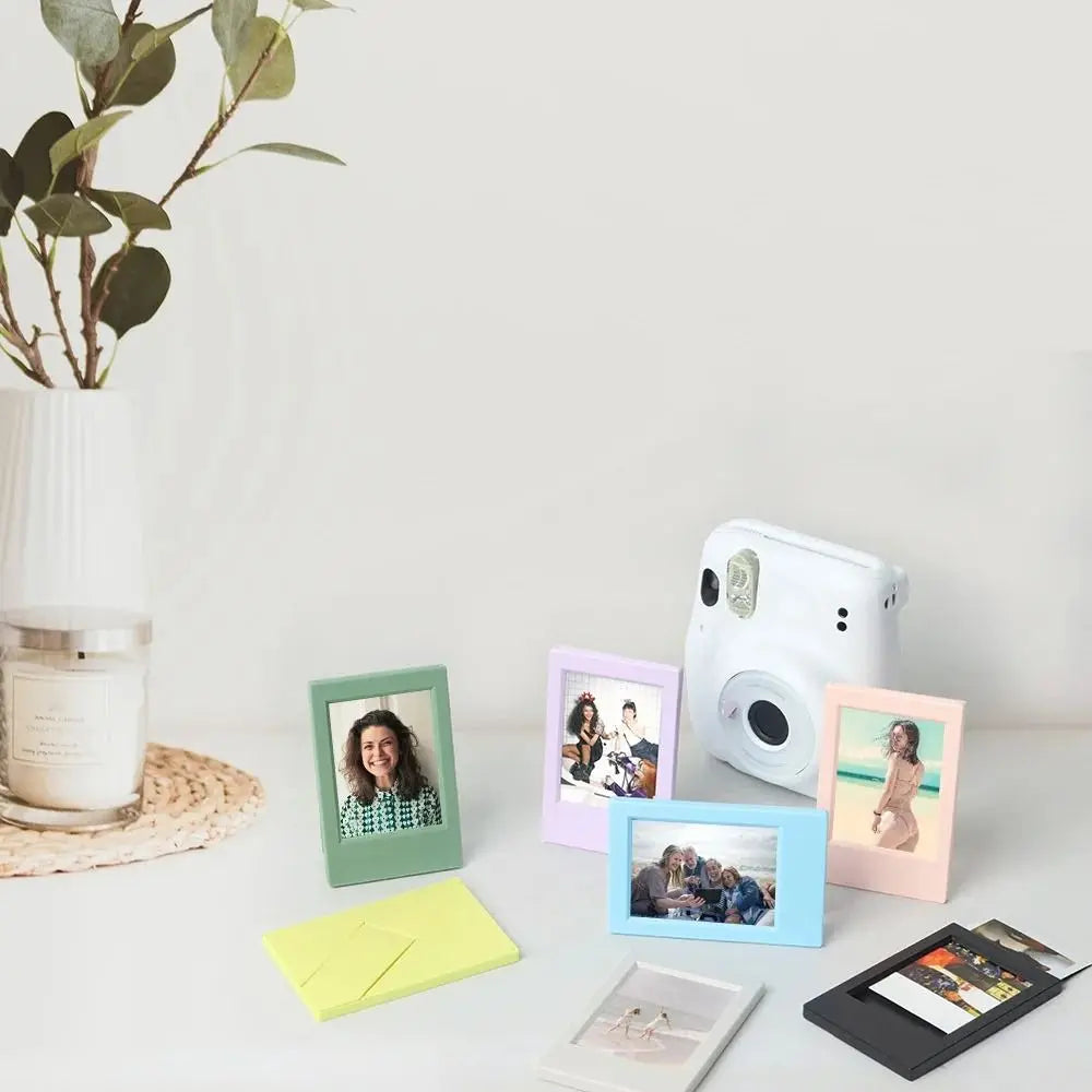 Instax Mini Vertical Photo Frame – Colorful 3-Inch Picture Holder Mini Photo Frame Nixie