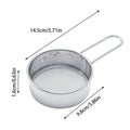 Stainless Steel Fine Mesh Flour Sifter with Handle Mesh Flour Sifter Nixie L
