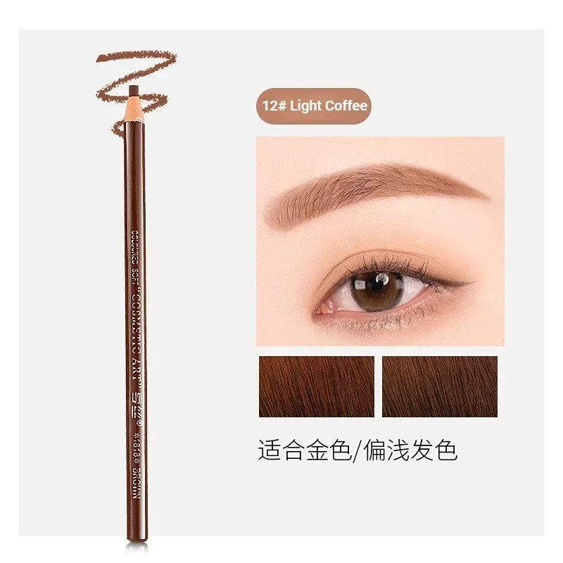 MicroJoy 3Pcs Waterproof Eyebrow Pencil Set – Long-Lasting Eyebrow Pencil Set Nixie D-3PCS