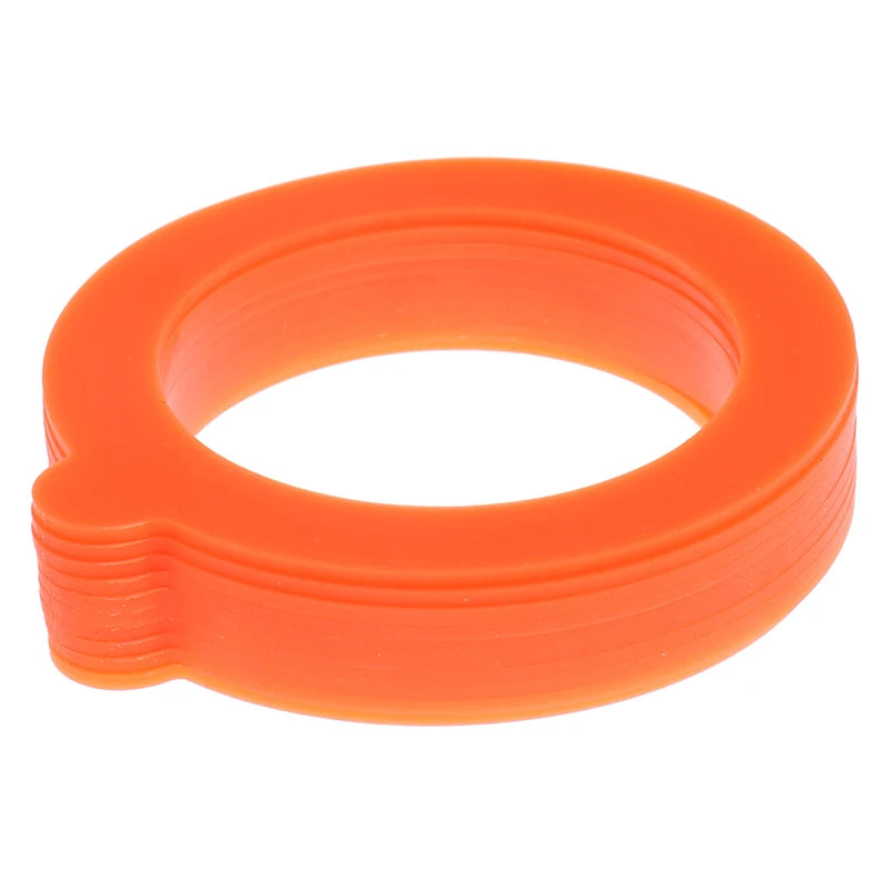 10-Pack Silicone Jar Gaskets – Airtight Leak-Proof Sealing Rings Jar Sealing Gaskets Nixie