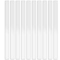 Acrylic 3D Silver Mirror Strip Wall Stickers – Home Decor Mirror Wall Stickers Nixie 10 pieces