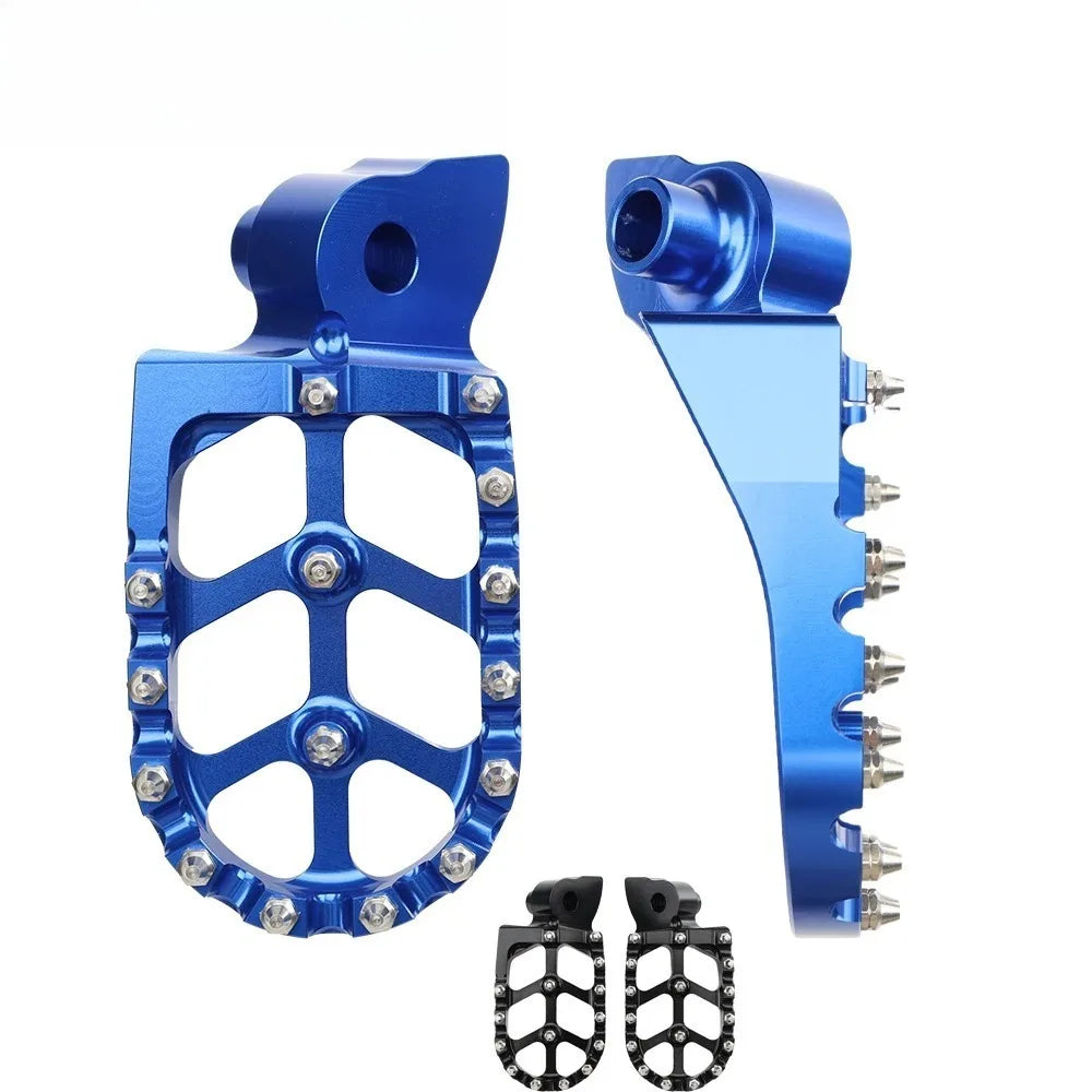 CNC Aluminum Foot Pegs for Yamaha YZ WR Series 1997–2023 Motorcycle Foot Pegs Nixie
