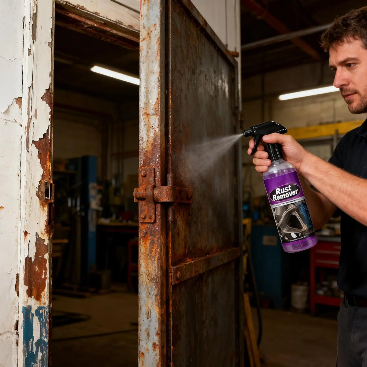100ml Car Rust Remover Spray – Iron Converter for Wheels & Chassis