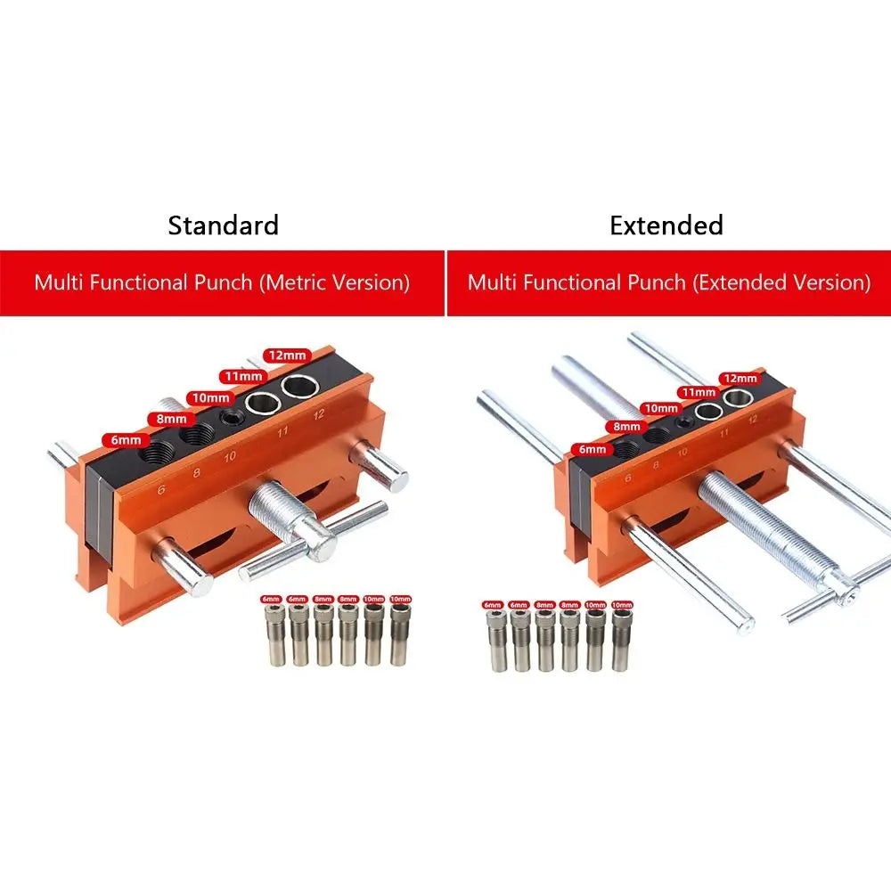 Vertical Drill Locator Clamp – Precision Wood Hole Positioner