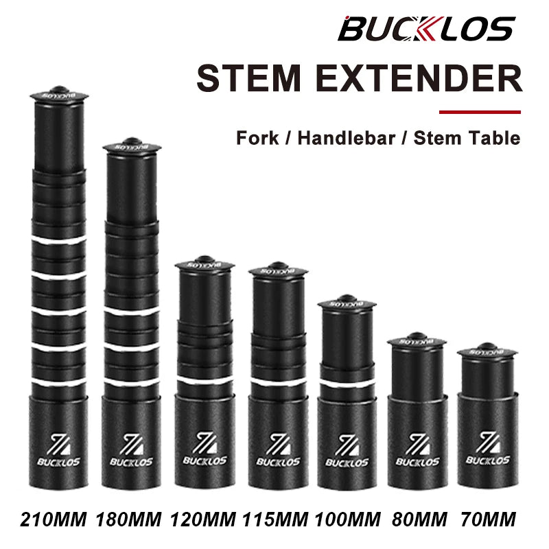 BUCKLOS Bike Handlebar Stem Height Extender | Alloy Riser Bike Stem Extender Nixie