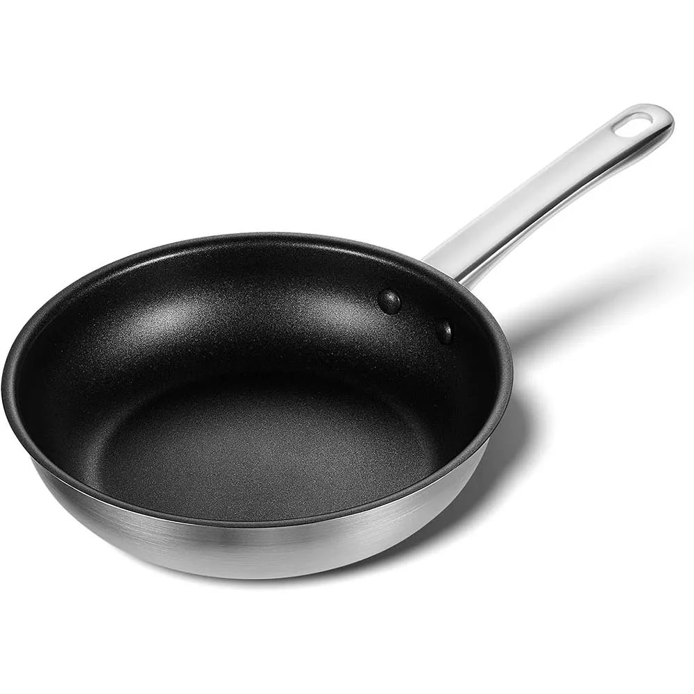 CSK 12-Inch Stainless Steel Nonstick Skillet – Induction & Oven Safe