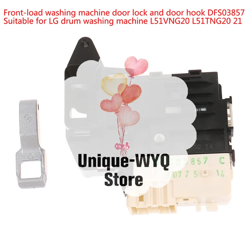 Front-Load Washer Door Lock Latch & Hook – L51TNG20 L51TNG21 Washer Door Latch Nixie Default Title