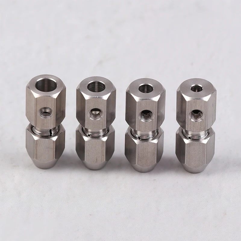 Stainless Steel Flex Collet Coupler 3.17–6MM | RC Boat Parts RC Boat Coupler Nixie