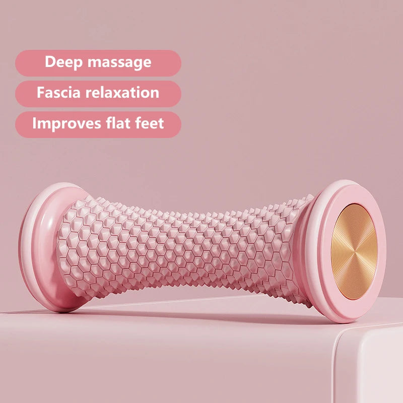 Manual Foot Massage Roller & Yoga Ball – Muscle Relaxation Foot Massage Roller Nixie Pink