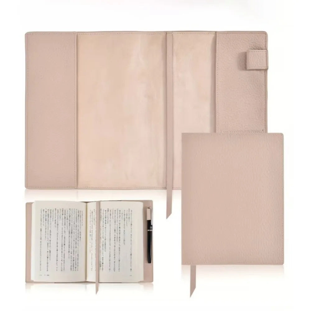 A5 PU Leather Notebook Cover – Replaceable Solid Color
