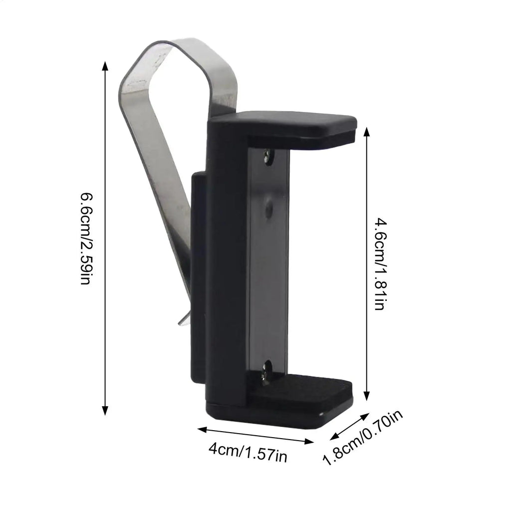 Car Sun Visor Garage Remote Control Clip Holder – Black