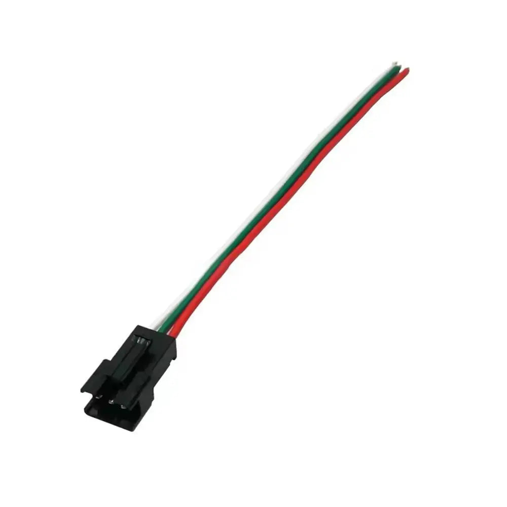 5PCS SM-3Pin Male Female Connector Extension Wire 20AWG Connector Extension Wire Nixie