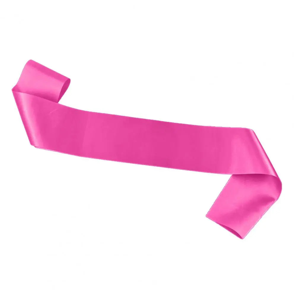 Blank Satin Party Sash – Wedding, Bridal & Bachelorette Party Sash Ribbon Nixie Rose Red 158X9.5cm