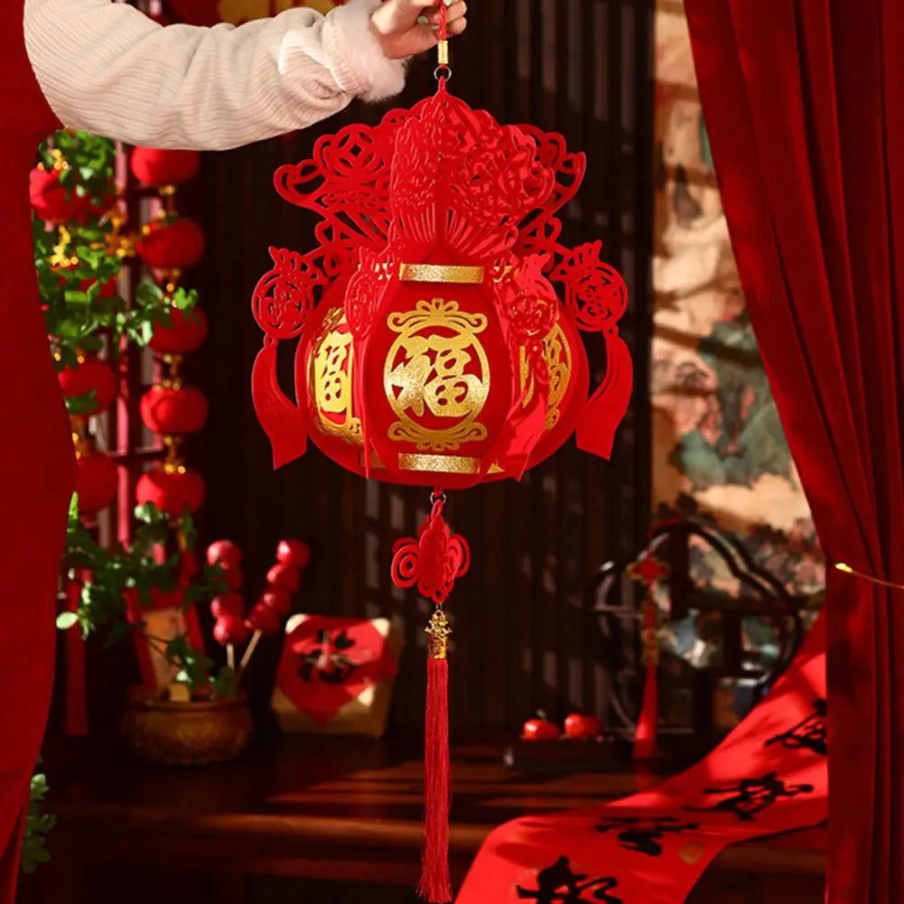 2026 Chinese New Year Horse Lantern | Traditional Palace Decor Festive Hanging Lantern Nixie