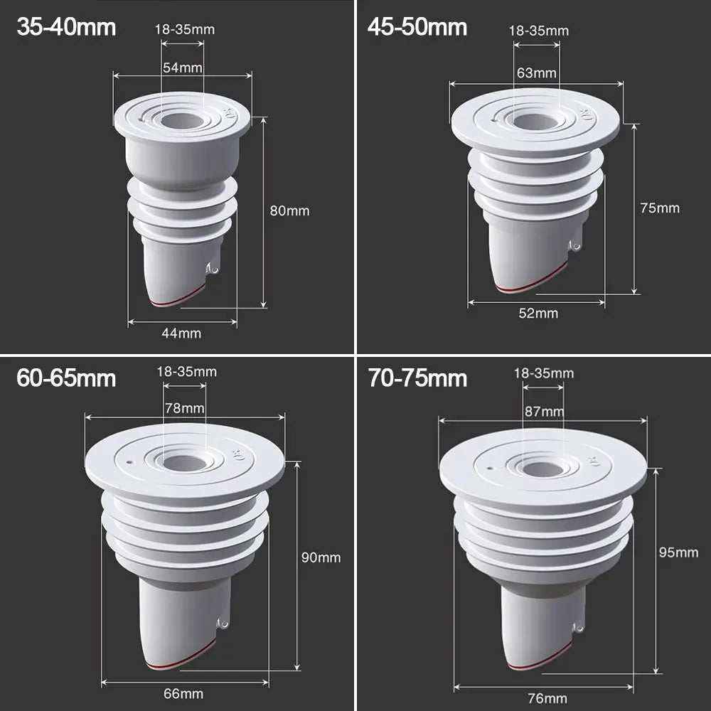 Floor Drain Seal Plug – Odor & Pest Blocking Pipe Ring