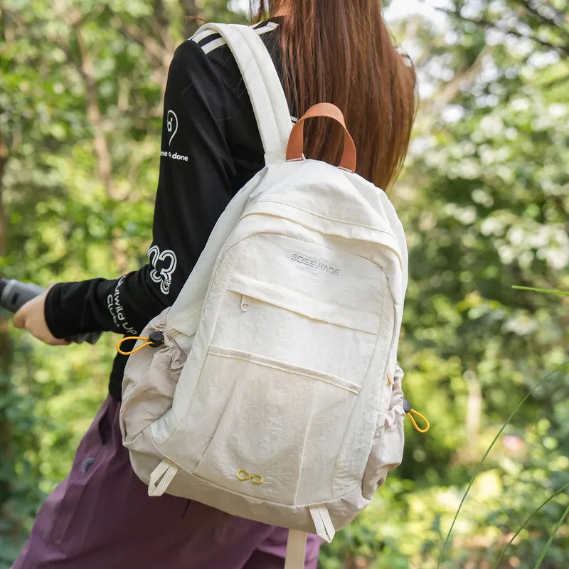 Women's Large Capacity Hiking Backpack – Nylon Travel Bag