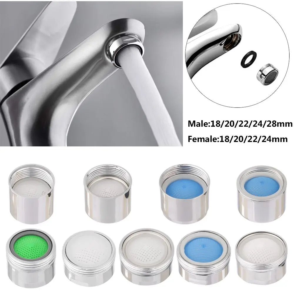 Water-Saving Faucet Aerator Bubbler – Kitchen & Bathroom Tap Faucet Aerator Nixie